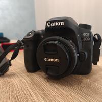 Fotocamera Reflex Canon EOS 80D CON 2700 SCATTI