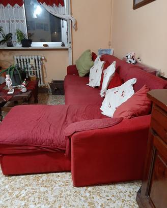 Divano con penisola