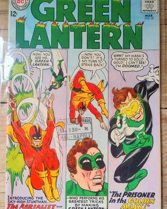 green lantern prima edizione americana 1965 raro