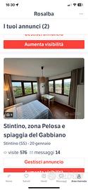 Casa a Stintino con giardino e vista mare