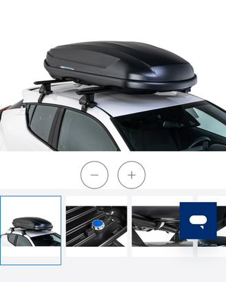 ★Box baule da tetto Bermude 300 385L‼️