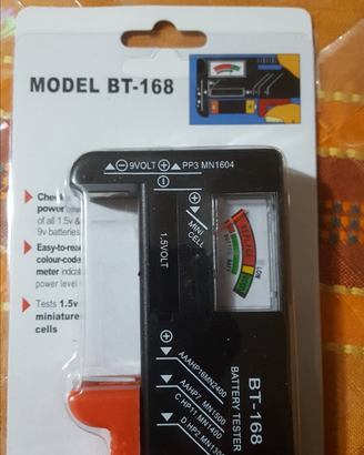 Tester x Batterie, Nuovo