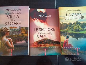 3 romanzi come nuovi