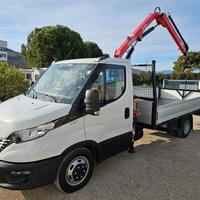 IVECO DAILY 35C16 3.0cc Cassone fisso e gru Fassi