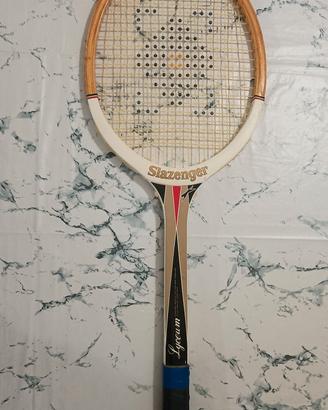 Racchetta Vintage Slazenger Lyceum in Legno

