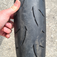 Gomma anteriore moto dunlop d212