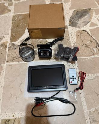 Telecamera posteriore HD 7 pollici auto