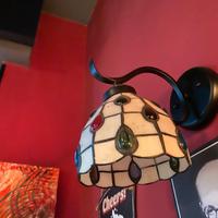 Lampada a muro Tiffany