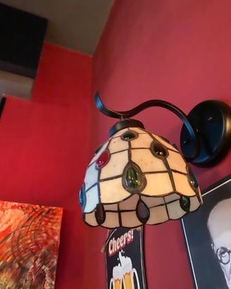 Lampada a muro Tiffany