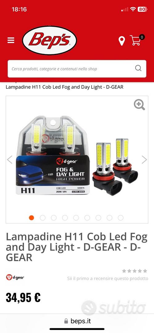 Due lampade led H11 anabbaglianti - Accessori Moto In vendita a Padova