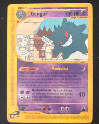 Gengar Skyridge in inglese