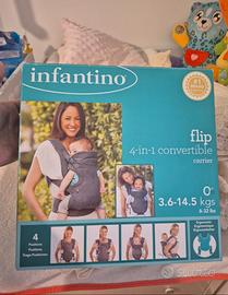Infantino Marsupio porta bebe da 0 m