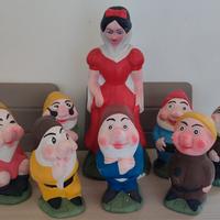 Biancaneve e i sette nani statua cemento 