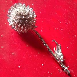 Artistico fiore in argento 925 firmato Pierre