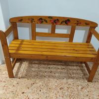Panchina in legno - Interno e/o Esterno - PERFETTA