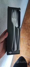 Set posate a servire inox 
