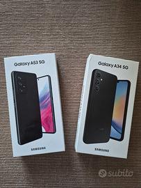 STOCK / BLOCCO Samsung Galaxy A53 5G + A34 5G 128G