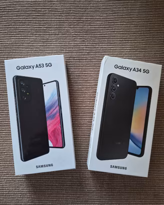 STOCK / BLOCCO Samsung Galaxy A53 5G + A34 5G 128G