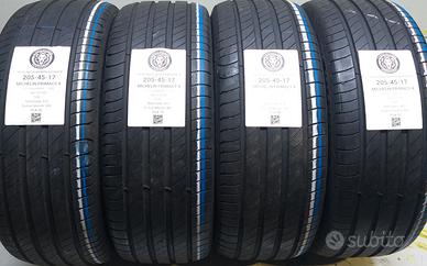 4 GOMME 205 45 17 MICHELIN A77052