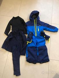 Completo sci bambino 4 anni