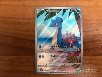 Pokemon Lapras di misty 194-182 rara illustrazione
