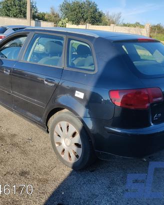 Audi a3 sportback 8pa 1.9 tdi 105cv - ricambi