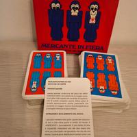 carte vintage mercante in fiera