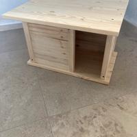 Casetta per gwtti/cani