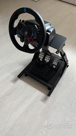 Supporto Volante e Pedaliera Sim Racing