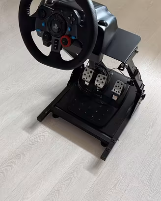 Supporto Volante e Pedaliera Sim Racing