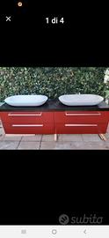 Mobile da bagno sospeso