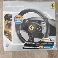 Volante Ferrari Thrustmaster con Pedali – PC e PS2