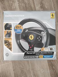 Volante Ferrari Thrustmaster con Pedali – PC e PS2