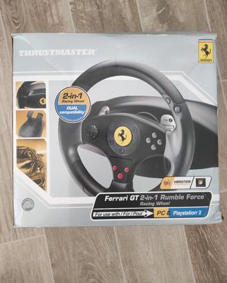 Volante Ferrari Thrustmaster con Pedali – PC e PS2
