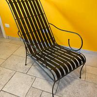 Poltrona in ferro battuto nuova