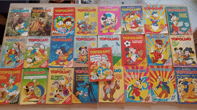 Lotto stock 100 fumetti TOPOLINO