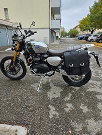 Triumph Scrambler xe 1200 serie Chrome