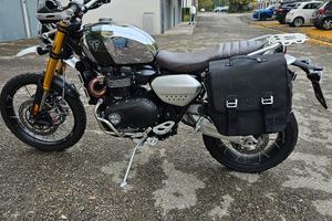 Triumph Scrambler xe 1200 serie Chrome
