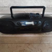 Stero Panasonic Lettore DVD, Cassette, Radio,.