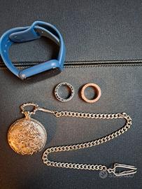 Orologio anello lotto completo