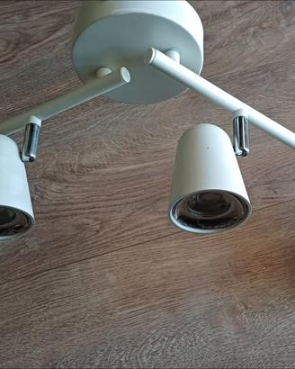Faretti led orientabili da soffitto colore bianco
