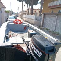 Barca e Motore Evinrude 20cv