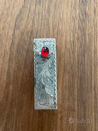 Porta rossetto argento