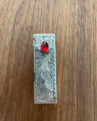 Porta rossetto argento