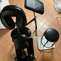 Panca sedia per tatuatori ed estetista