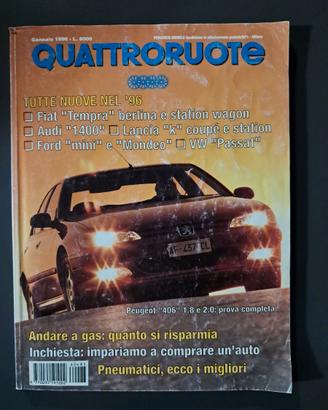QUATTRORUOTE 1996 N° 483 Fiat Tempra berlina e sta