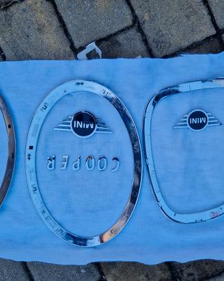 kit cornici e logo mini cooper  F55 F56 F57