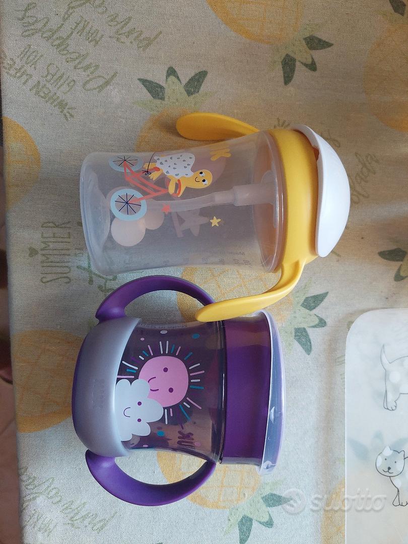 Nuk bicchiere magic cup nigh e con cannuccia - Tutto per i bambini In  vendita a Verona