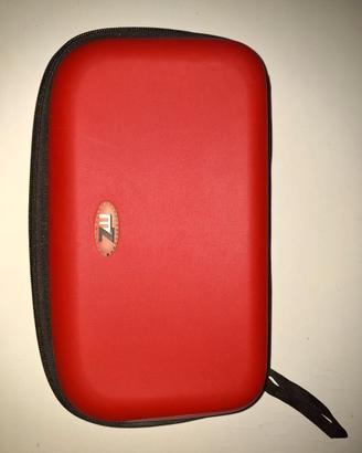 Porta CD/DVD rosso a borsa – 95 posti