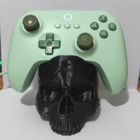 Stand per controller teschio nero stile gotico